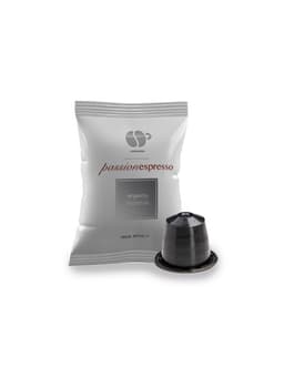 100 Kapseln Lollo Caffè – Silberne Mischung Argento Kompatibel mit Nespresso®* Haushaltsmaschinen