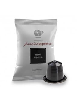 100 Kapseln Lollo Caffè – Schwarze Mischung Nero Kompatibel mit Nespresso®* Haushaltsmaschinen