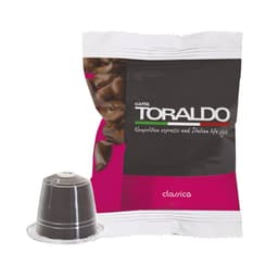 100 Kapseln Caffè Toraldo – Klassische Mischung Kompatibel mit Nespresso®* Haushaltsmaschinen