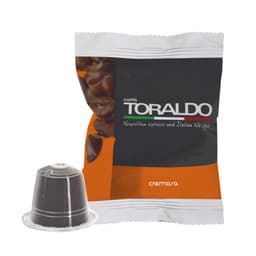 100 Kapseln Caffè Toraldo – Mischung Cremosa Kompatibel mit Nespresso®* Haushaltsmaschinen