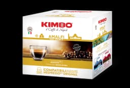 100 Kapseln Kimbo – Amalfi-Mischung Kompatibel mit Nespresso®* Haushaltsmaschinen