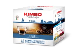 100 Kapseln Kimbo – Capri-Mischung Kompatibel mit Nespresso®* Haushaltsmaschinen